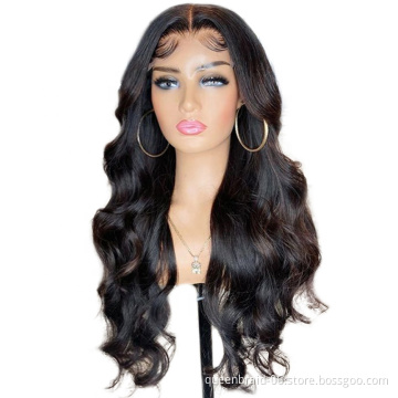 Body Wave Lace Front Wigs Human Hair Pre Plucked with Baby Hair Glueless Lace Closure Wigs Brazilian Human Hair Wigs for Women